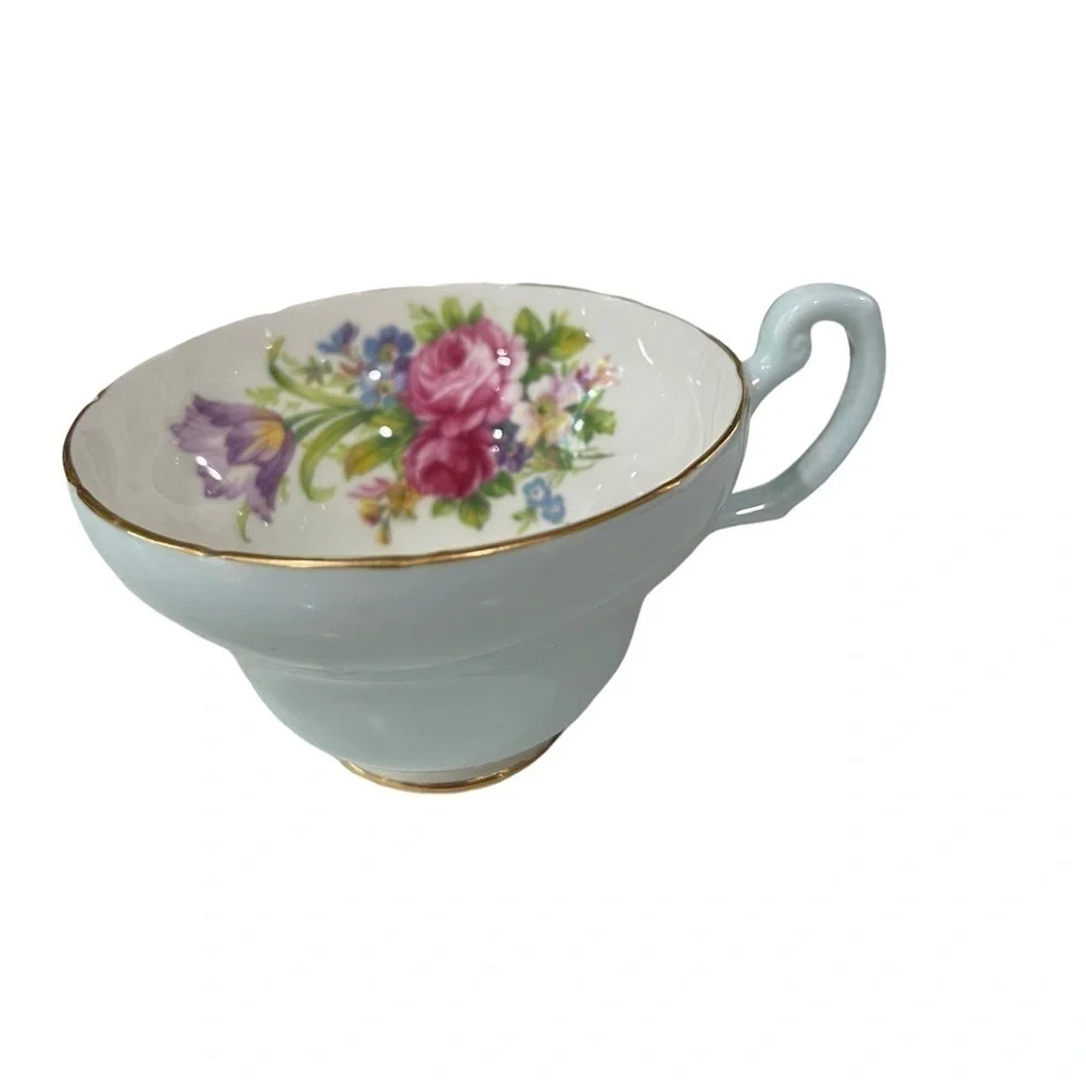 E. B. Foley, Tulip Teacup only, bone China, made in England.